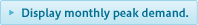 Display monthly peak demand