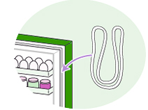 古くなったパッキンの交換