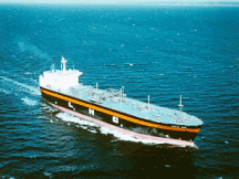 「ポーラスピリット号」が入港し累計受入量が1億トンに到達（平成20年11月30日）