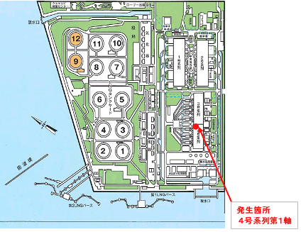 富津火力発電所４号系列第１軸における火災について 東京電力