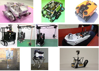 主に地下階で活用実績のあるロボット