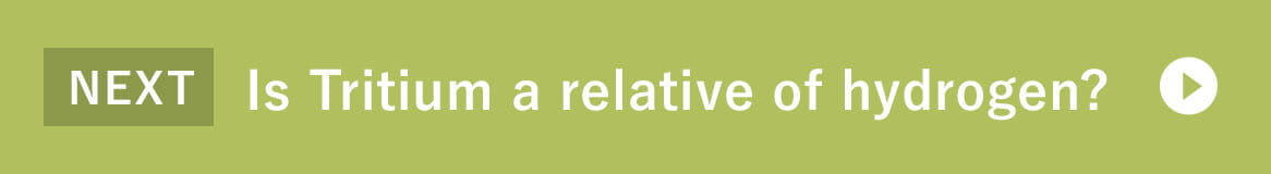 Is Tritium a relative of hydrogen?