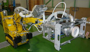 High Pressure Water Decontamination Robot (Arounder) 