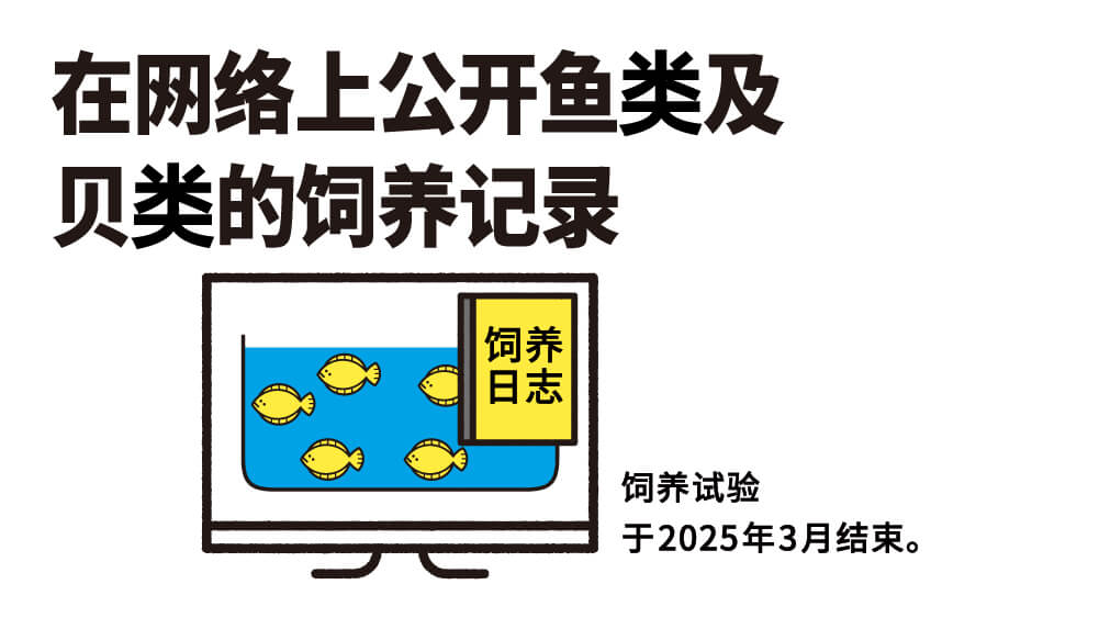 在网络上公开鱼类及 贝类的饲养记录