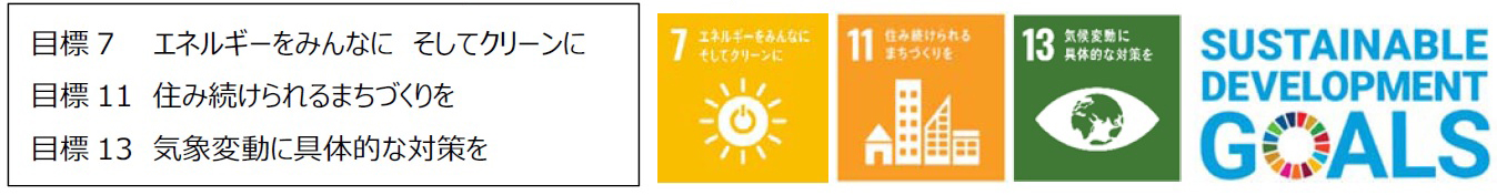 なお、本リリースの取り組みは、SDGs(持続可能な開発目標)における3つの目標に貢献しています。