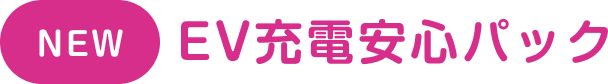 NEW EV充電安心パック