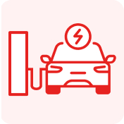 電気自動車（EV）またはプラグインハイブリッド車（PHEV）の充電設備