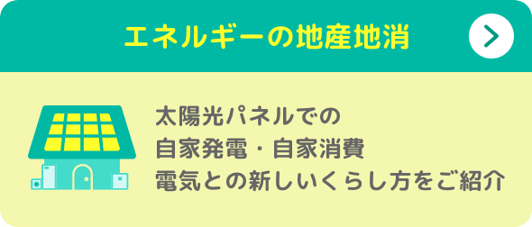 太陽光パネルでの自家発電・自家消費 電気との新しいくらし方をご紹介