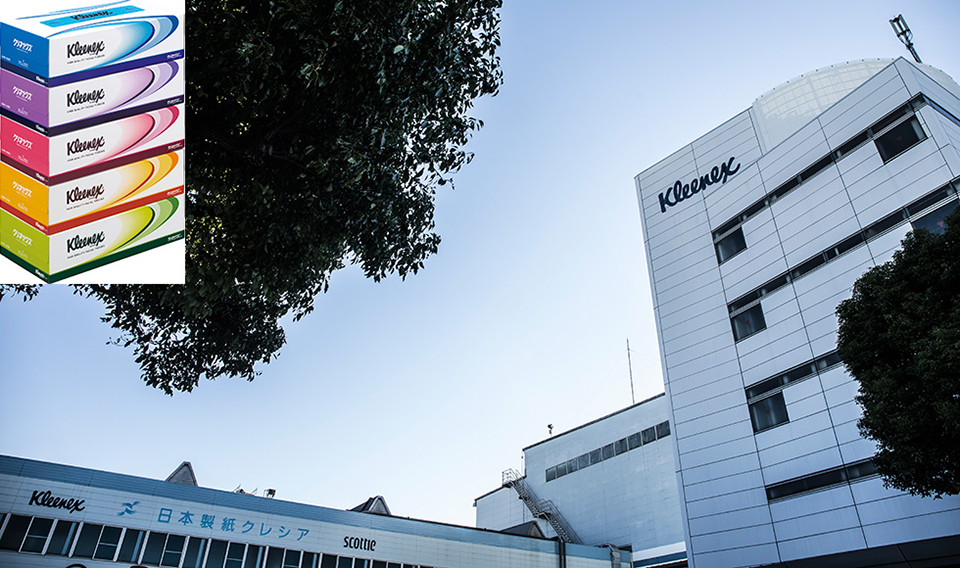 日本製紙クレシア株式会社さま、東京工場の写真