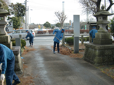 楢葉八幡神社（広野町）[2016年12月22日撮影]