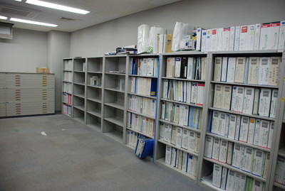 書類搬入後の様子 [2017年3月3日撮影]