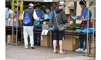 「第44回川俣ロードレース大会」の運営補助