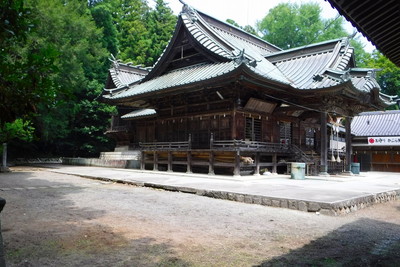 相馬小高神社（除草後） ［2017年7月18日撮影］