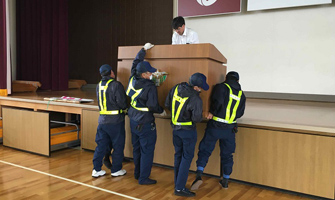 飯舘村・浪江町・川俣町小中学校の開校式・入学式への協力