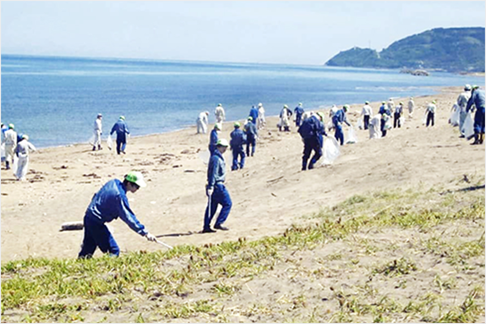 画像alt：海岸清掃の画像