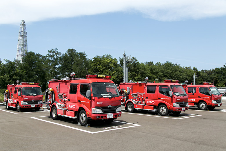 消防ポンプ車