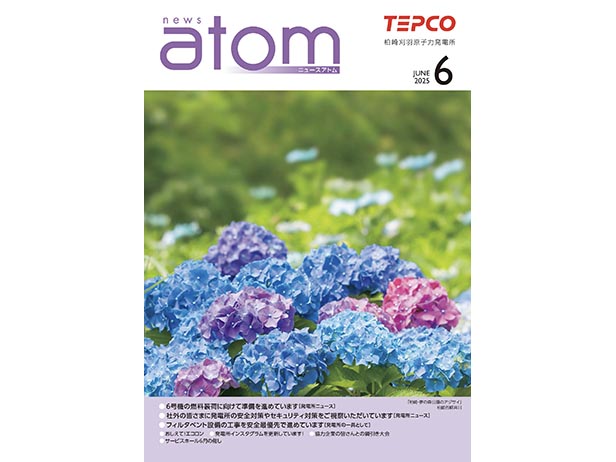 広報誌「ＮＥＷＳアトム」6月号を発行しました