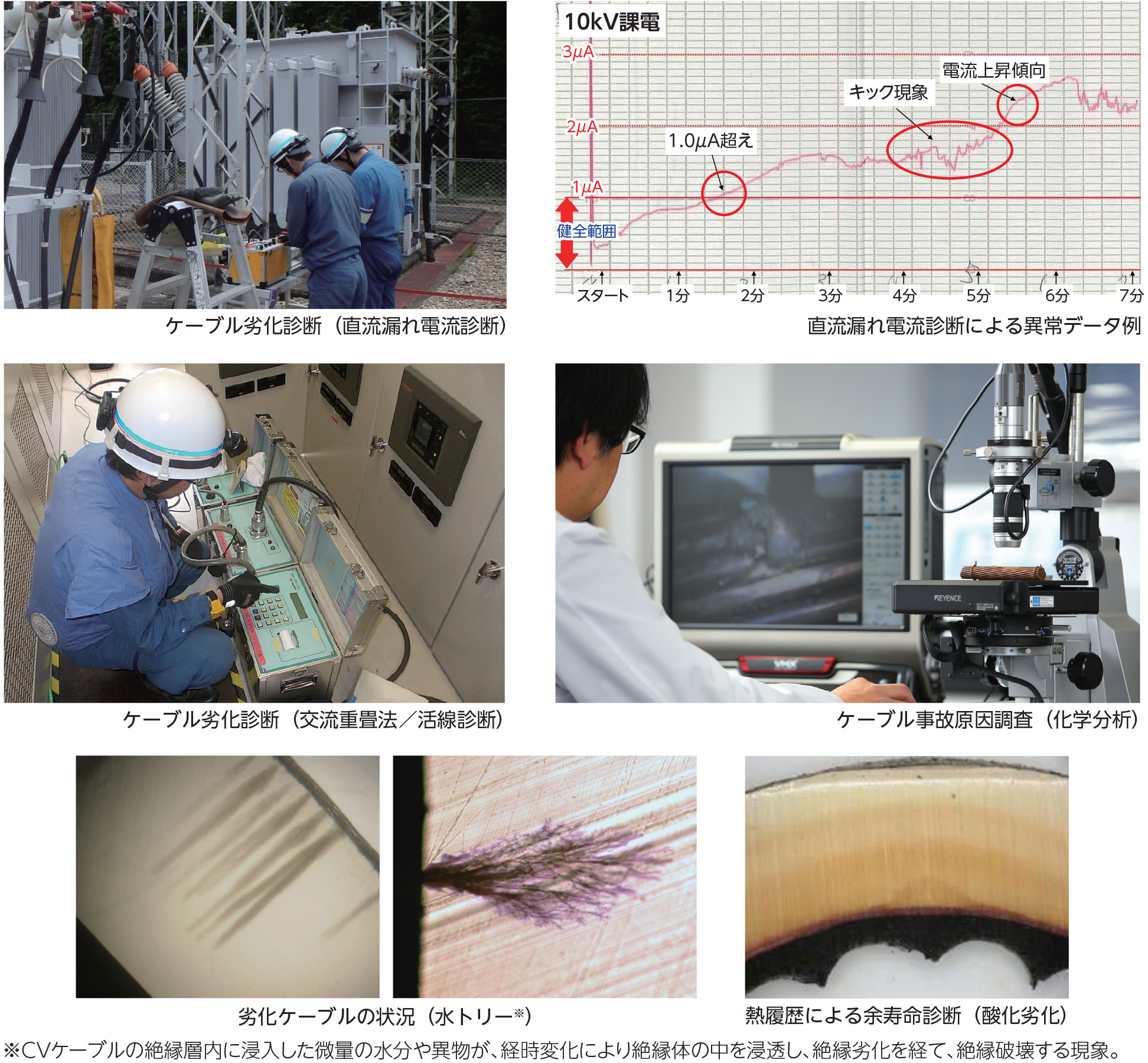 電力ケーブルの劣化診断 事故原因調査 Of Cvケーブル問わず対応 東京電力グループ パートナーズ ナビ 東京電力パワーグリッド株式会社