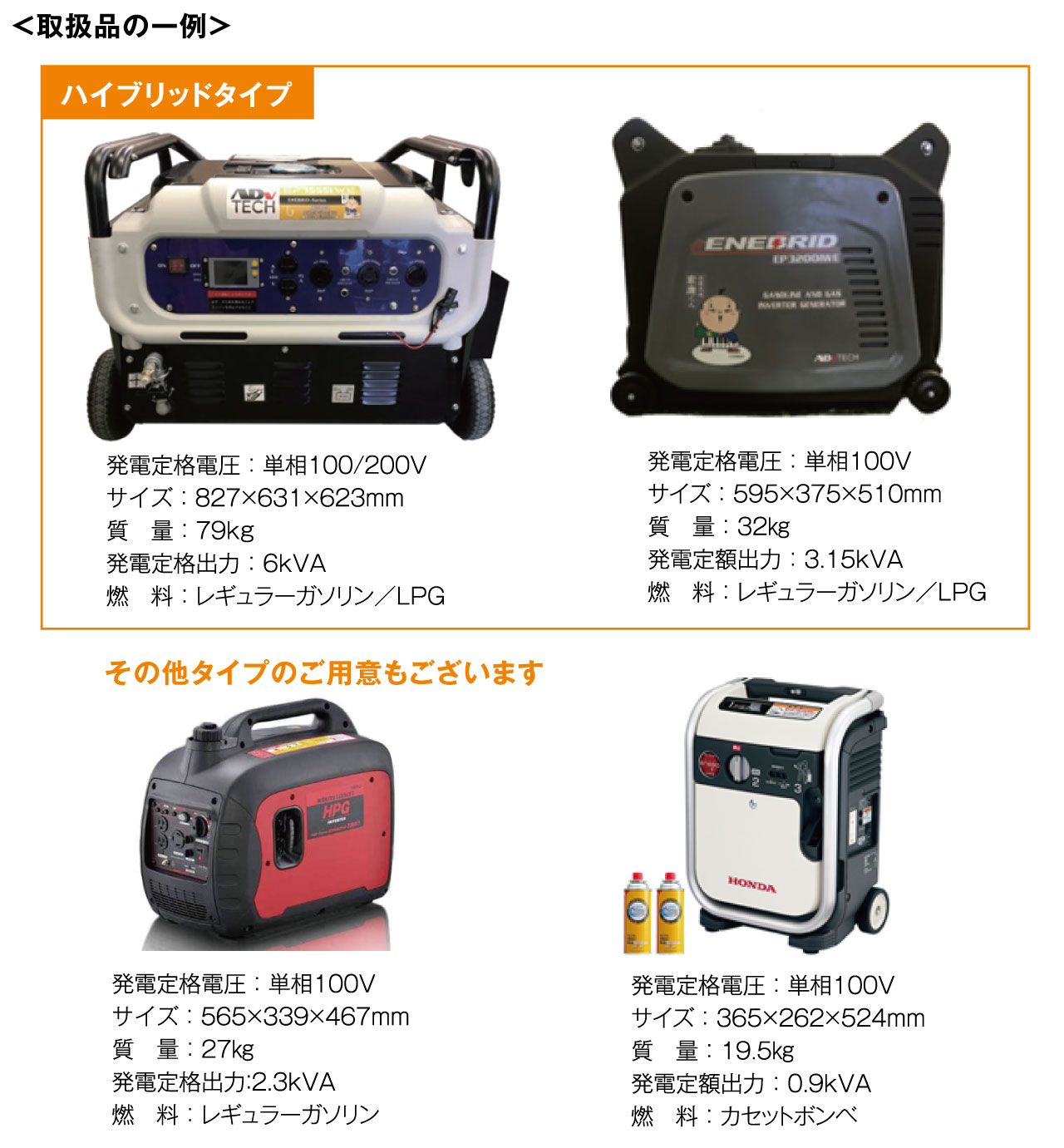 災害対策用 小型発電機 インバーター搭載ハイブリッド型発電機 ガソリン Lpg 東京電力グループ パートナーズ ナビ 東京電力パワーグリッド株式会社 災害対策用 小型発電機 インバーター搭載ハイブリッド型発電機 ガソリン Lpg 東京電力グループ パートナーズ ナビ 東京電力パワーグリッド株式会社