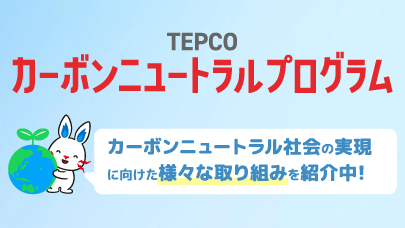 TEPCOカーボンニュートラルプログラム